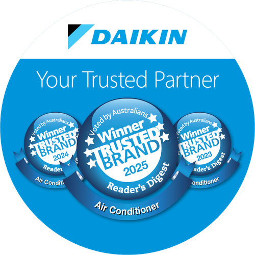 Daikin - Reader's Digest Most Trusted Brand, Air Conditioner 2023, 2024 and 2025